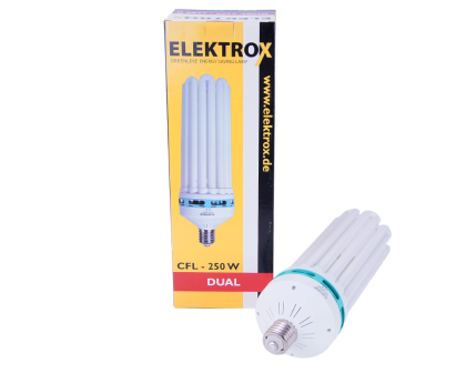 Elektrox 250W DUAL CFL - llambë për rritje dhe lulëzim