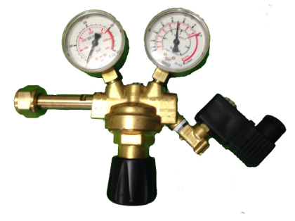 Co2 regulator + magnetic valve