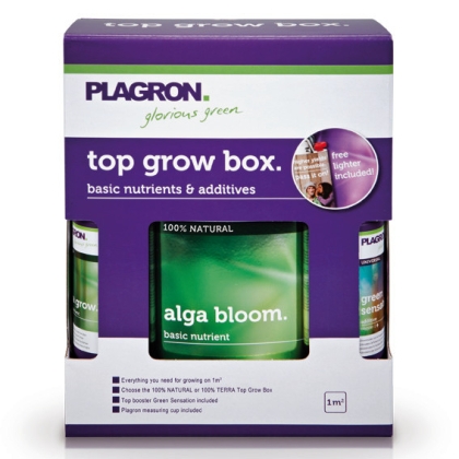 Plagron Top Grow Box Bio - старт пакет за цялостно развитие на растения