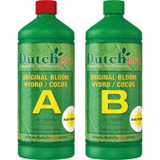 Origjinal AUTO Hydro-Coco Bloom A + B 1L Pleh mineral bazë për lulëzimin-1L