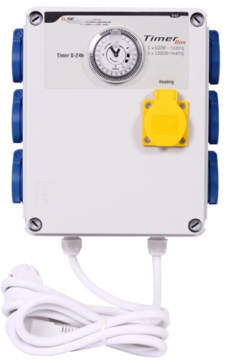 GSE Timer Box II 6x600W + heating