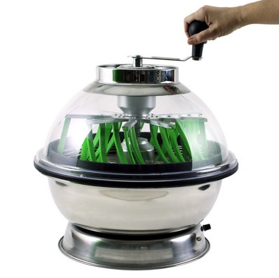 Electric Leaf Trimmer Pro 24” (60,96 cm) Peeler With Transparent Lid