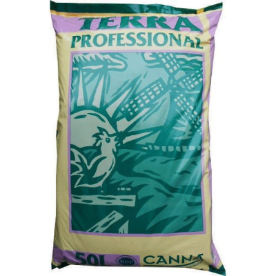 Canna Terra Professional Soil Mix 50L - Tokë e pasuruar mesatarisht