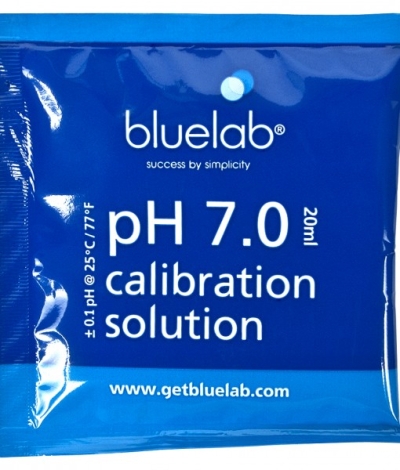 Bluelab pH 7.0 20ml - tretësirë kalibruese për ph testues