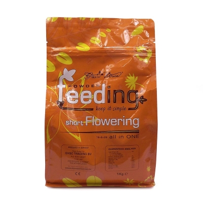 GreenHouse Short Flowering 2.5kg - base nutrient for hybrids