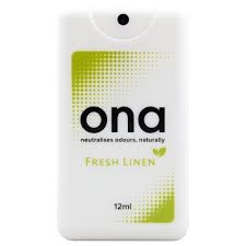 ONA Fresh Linen card spray 