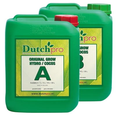 DutchPro Original Hydro/Coco Grow/Hardwater/ -  A + B - 5L 