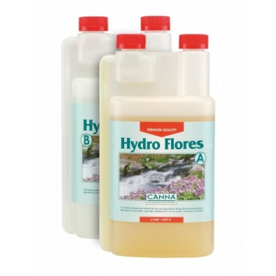 Hydro Flores A + B 1L - pleh mineral për lulëzimin në hidroponikë