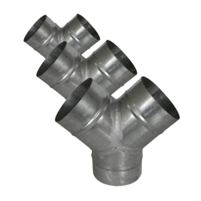 Ducting Y Piece Ø 3 х 120mm