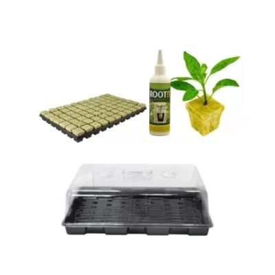 Set for seedlings - Propagator, Mineral wool blocks, Root !T gel -10% €28.50