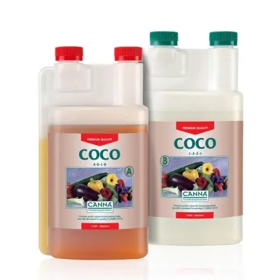  Canna Coco Nutrient A+B - mineral fertilizer for growth and flowering in coco