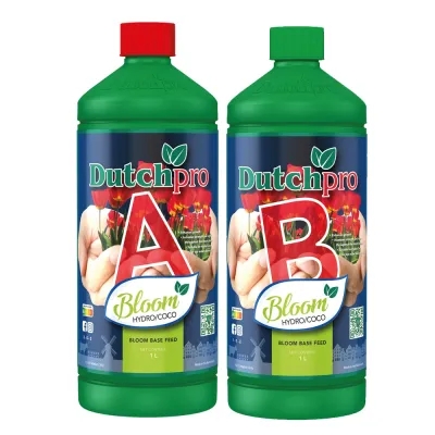 Origjinal Hydro / Coco Bloom A + B / ujë i fortë /  - pleh mineral bazë për lulëzimin në hidroponikë / kokosit