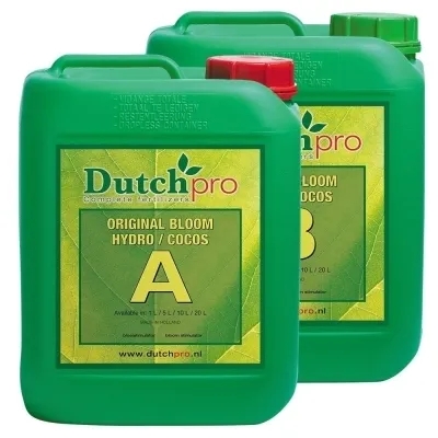Origjinal Hydro / Coco Bloom A + B / ujë i fortë /  - pleh mineral bazë për lulëzimin në hidroponikë / kokosit