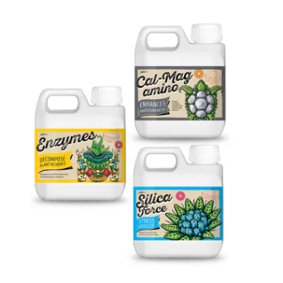 Set Pasurimi me Ushqyes Xpert - Enzima, Silica Force dhe Cal-Mag amino x 1L